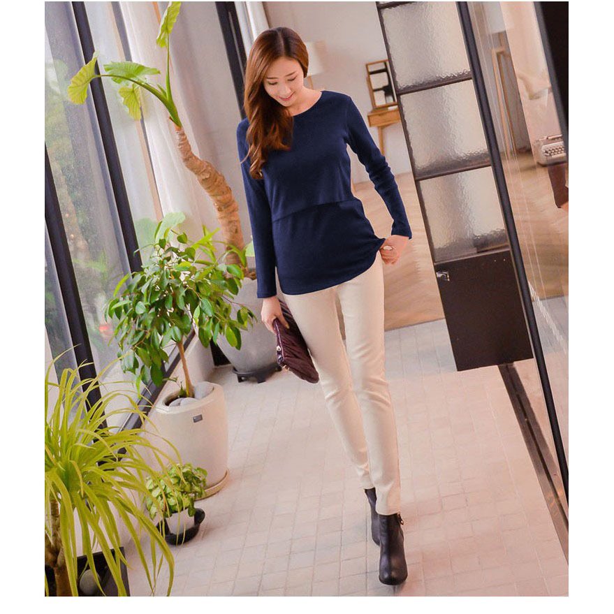 ETTE マタニティ ロングTシャツ 4