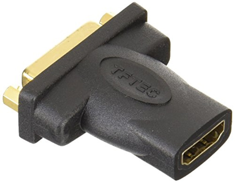 TFTEC JAPAN 変換名人 変換プラグ HDMI(メス)DVI(メス) 2