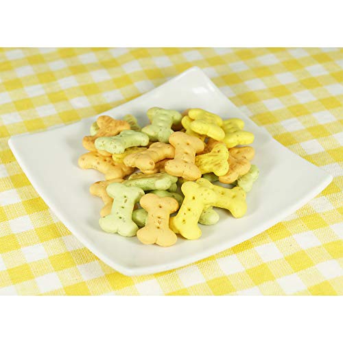 おなかにやさしいちっちゃな低脂肪ワンワンビスケット　5つのお野菜ミックス 3