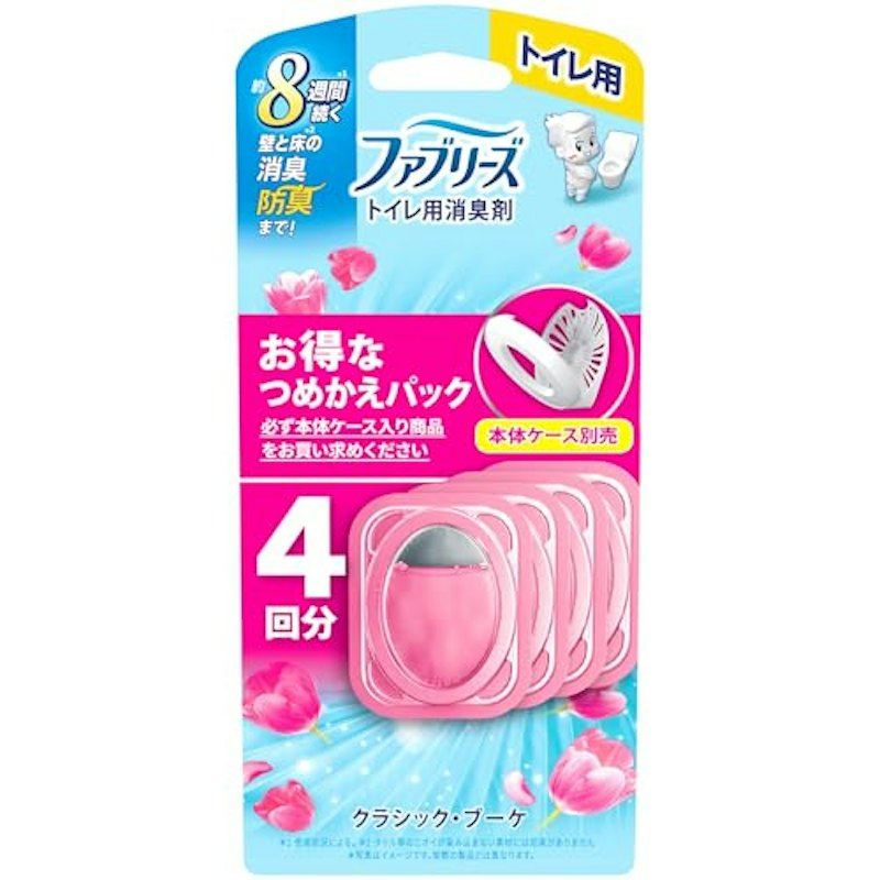 トイレ用消臭剤 クラシック・ブーケ 詰め替えパック 1