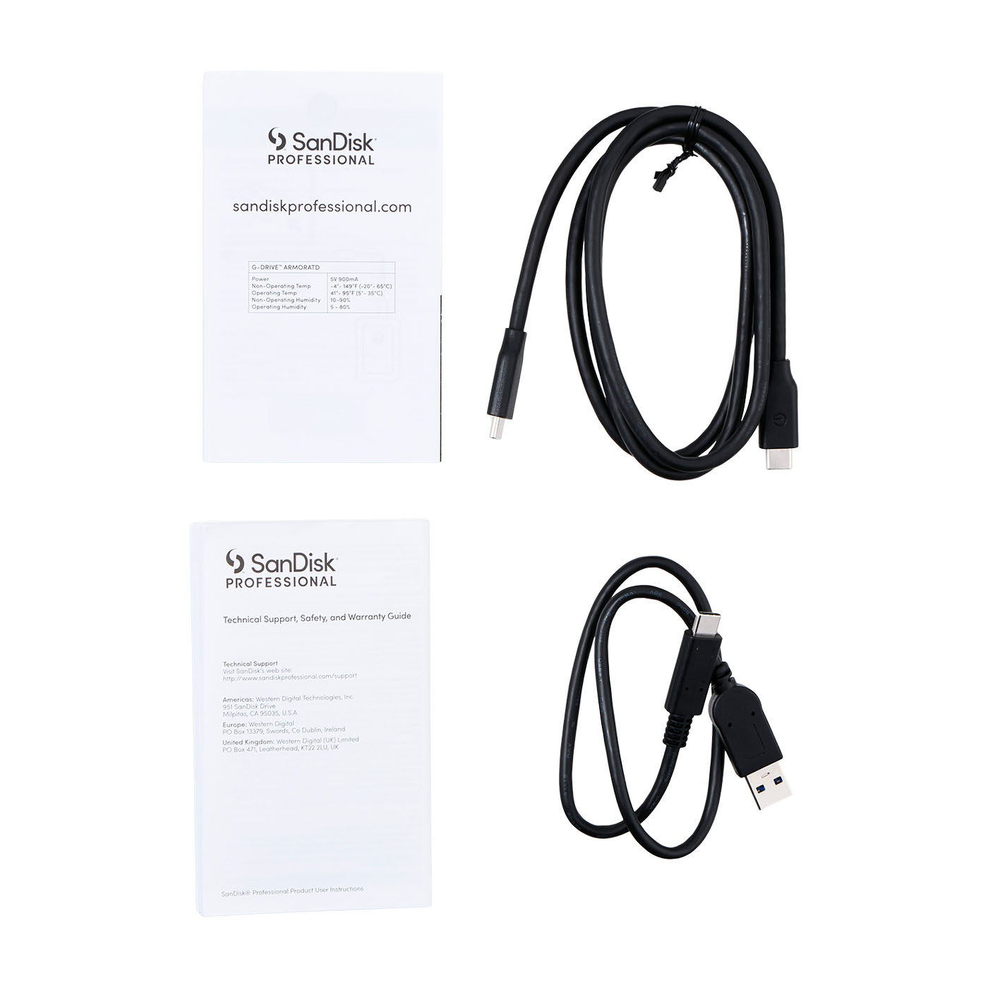 Western Digital SanDisk Professional G-DRIVE ArmorATD 2023年モデル