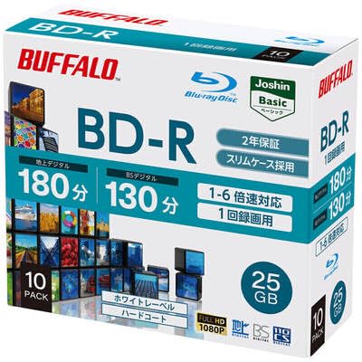 RO-BR25VJシリーズ 録画用BD-R 1
