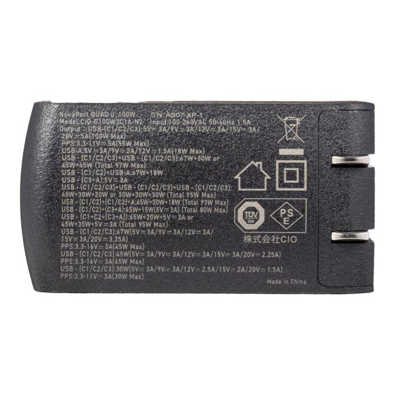 NovaPort QUADⅡ 100W 3C1A 6