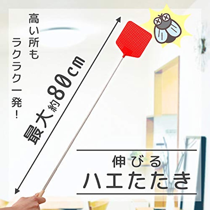 伸びるハエたたき 2
