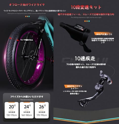ファットタイヤバイク 3