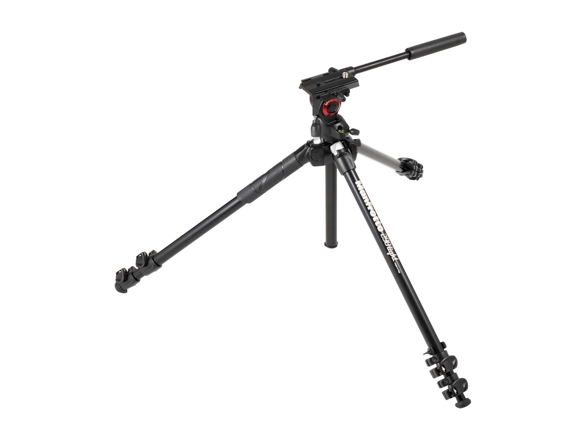 Manfrotto ビデオ三脚キット 290LIGHT+MVH400AH MK290LTA3-Vを Manfrotto ビデオ三脚キット 290LIGHT+MVH400AH MK290LTA3-Vを