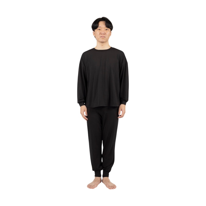 リカパ クールネック長袖シャツ 4