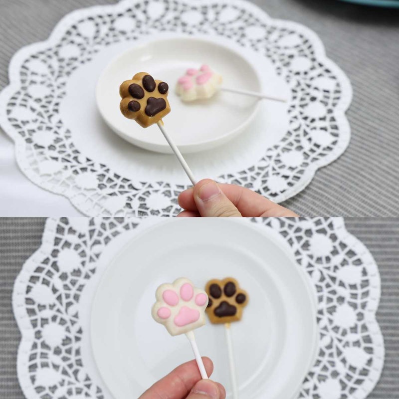 にくきゅうロリポップチョコクランチ 5