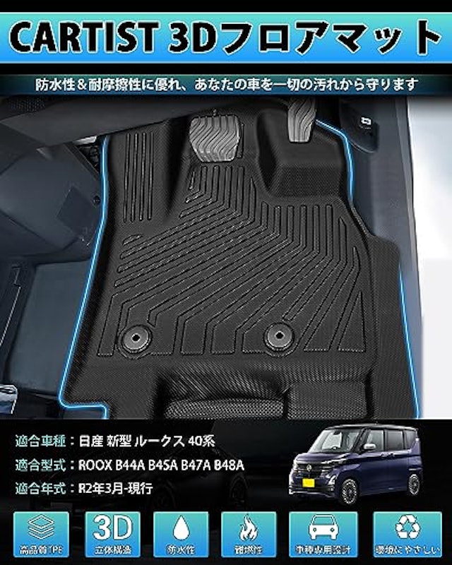 3Dフロアマット 2