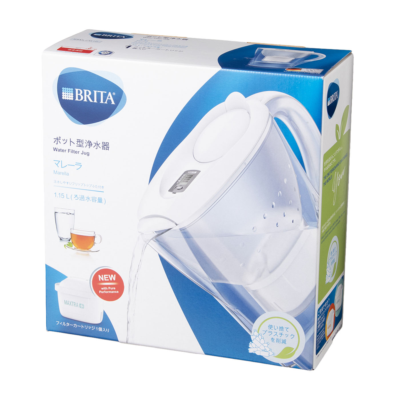 Amazon | 【Navy Fields】AQUA SYSTEM 浄水器 ろ過器 電源不要 PFAS