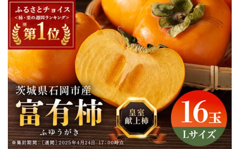 八郷柿出荷組合の富有柿 1