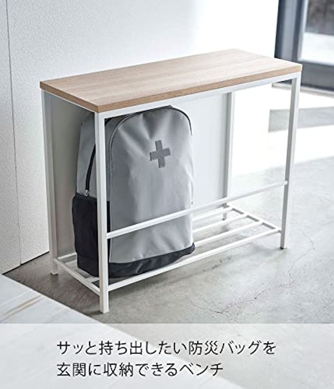 収納付き 玄関ベンチ タワー 2