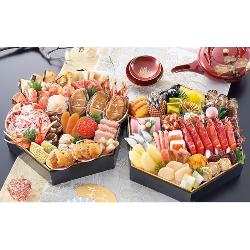 京都祇園 料亭 岩元 監修 六角二段 海宝箱 1