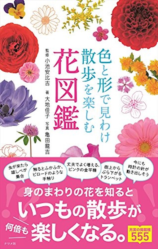 色と形で見わけ 散歩を楽しむ花図鑑 1