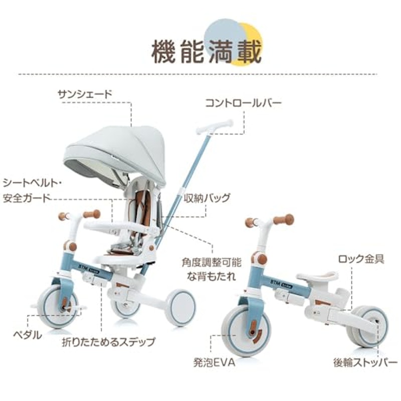 7in1子供用三輪車 3