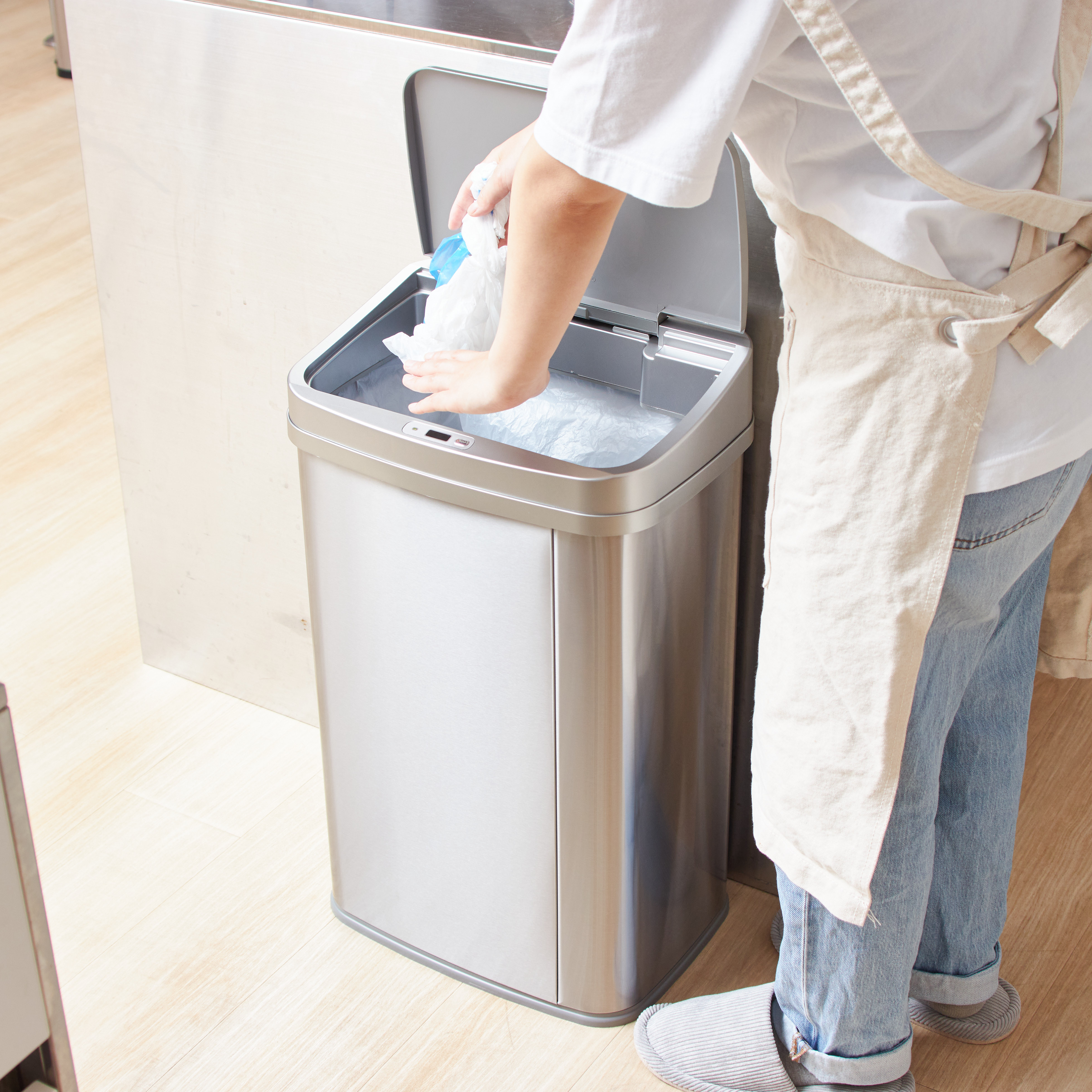 エア・リゾーム NINE STARS 自動開閉ダストボックス ‎air-dzt-50-28-sl