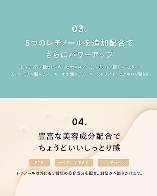 純粋レチノール0.1% 4