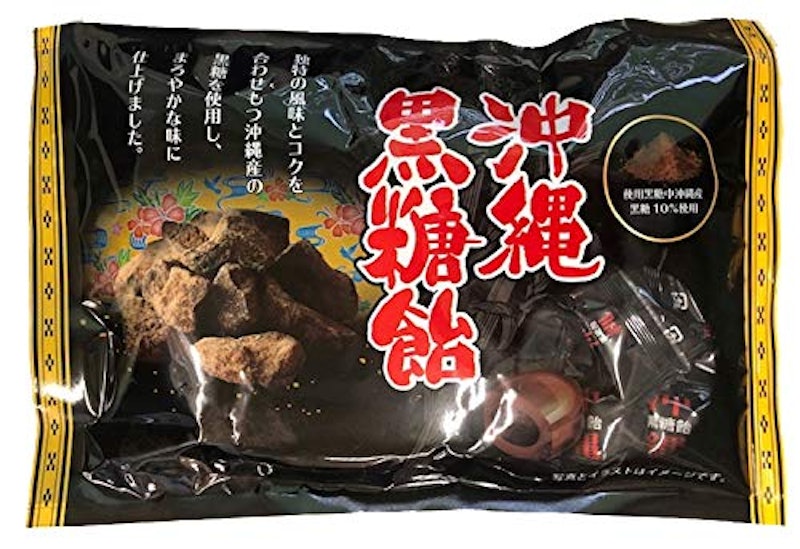 沖縄黒糖飴 1