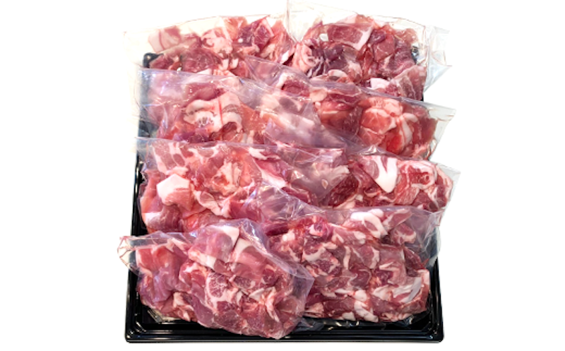 国産豚肉こま切れ 2