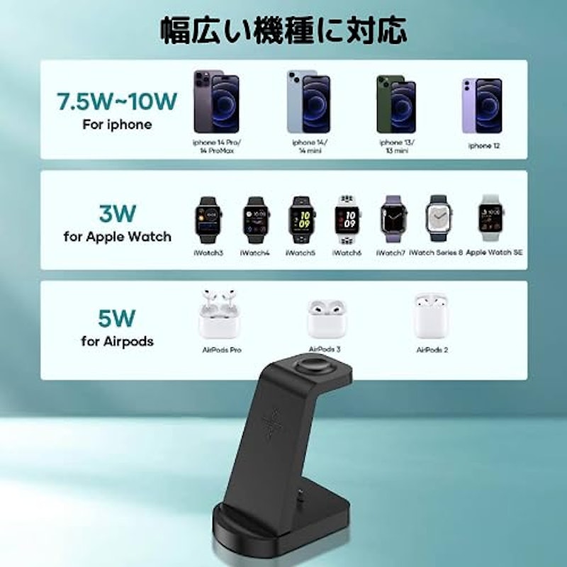 急速充電ワイヤレス充電器 5