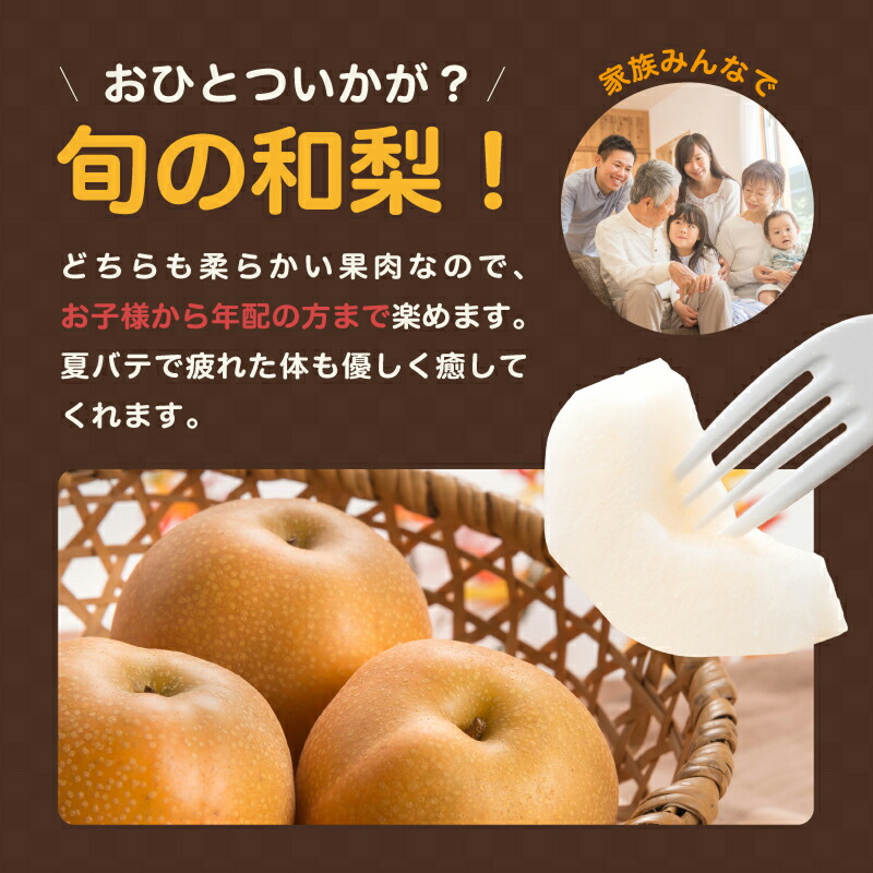 南信州産 訳あり和梨 3