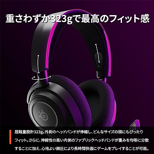 ワイヤレス ゲーミングヘッドホン 3