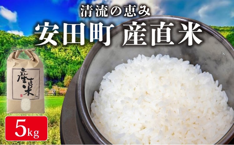 令和8年産  安田町産ヒノヒカリ 5kg 1