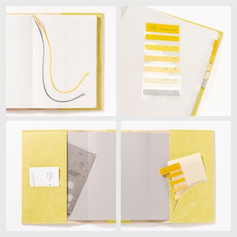 SUNNY SCHEDULE BOOK マンスリー手帳 スタンダードカバー 5