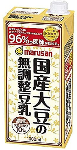 濃厚10%国産大豆の無調整豆乳 1
