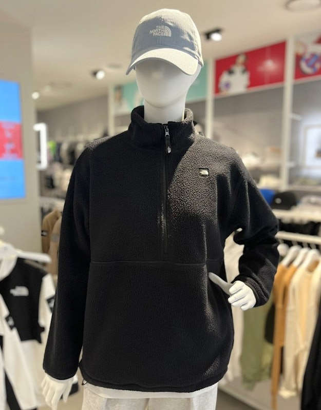 WHITE LABEL COMFY FLEECE ANORAK 3