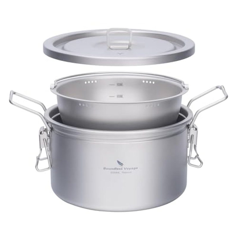 チタン製キャンプ鍋セット 1