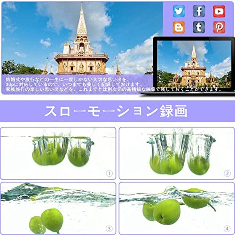 ビデオカメラ 3