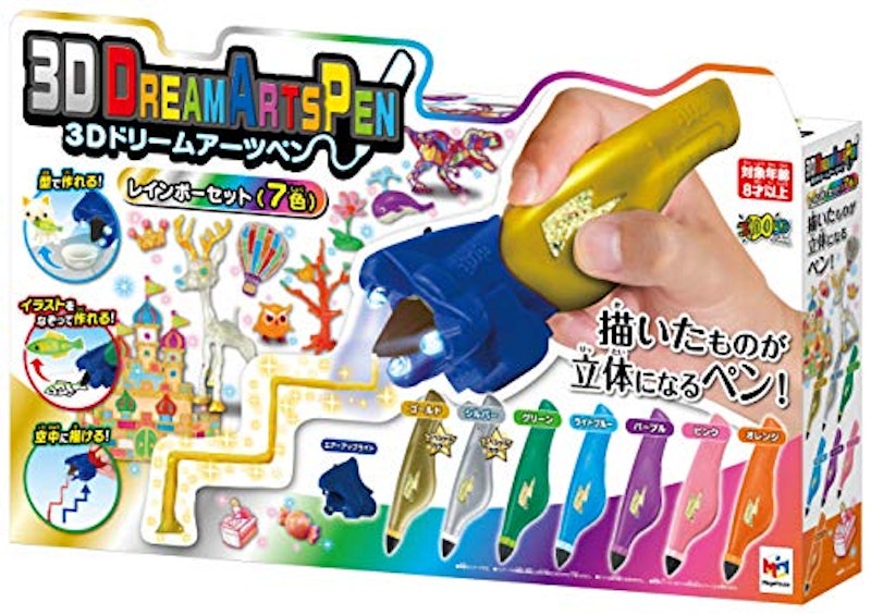 3Dドリームアーツペン レインボーセット 1