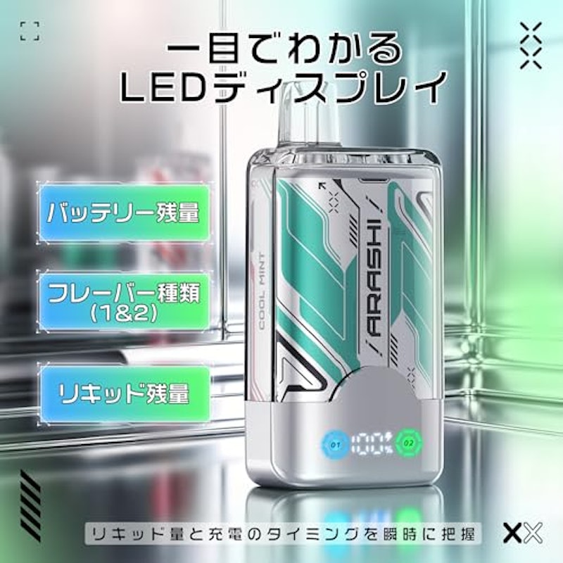 電子タバコ 2in1 3
