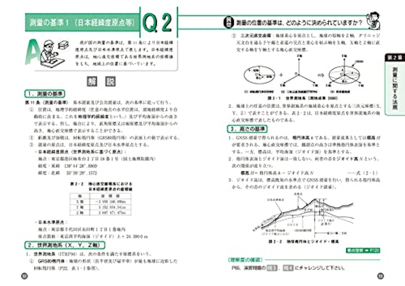はじめて学ぶ 測量士補 受験テキスト Q&A 3