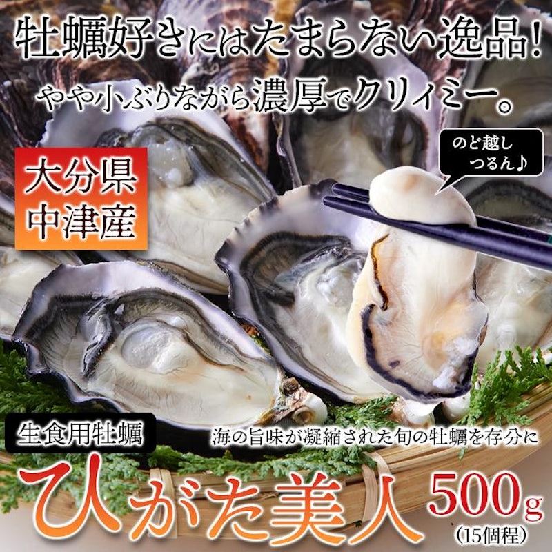 殻付き生牡蠣 ひがた美人 8