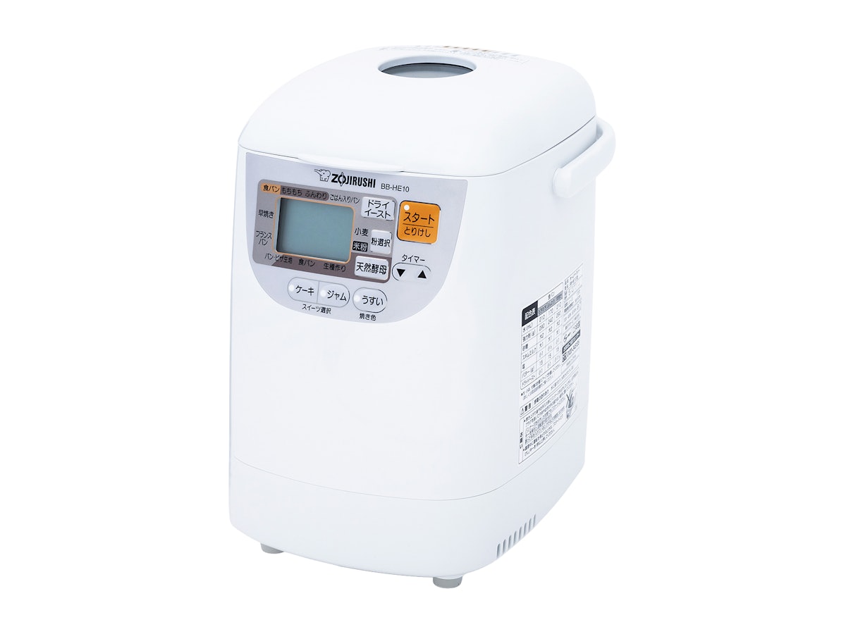 Zojirushi ホームベーカリー BB-HE10 象印 ホームベーカリー パンくらぶ BB-HE10をレビュー!クチコミ