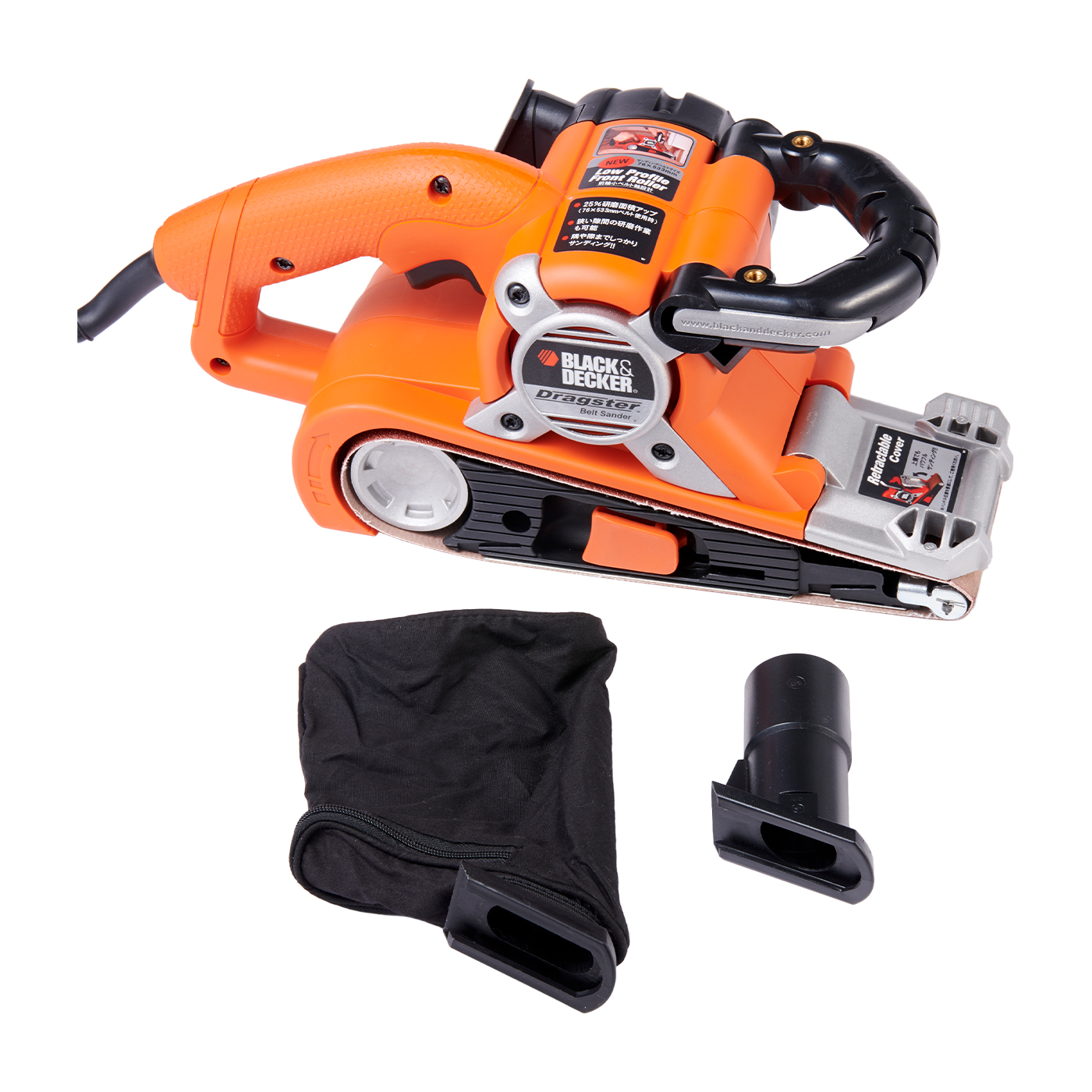 ポップリベット・ファスナー BLACK+DECKER ドラッグスターベルト