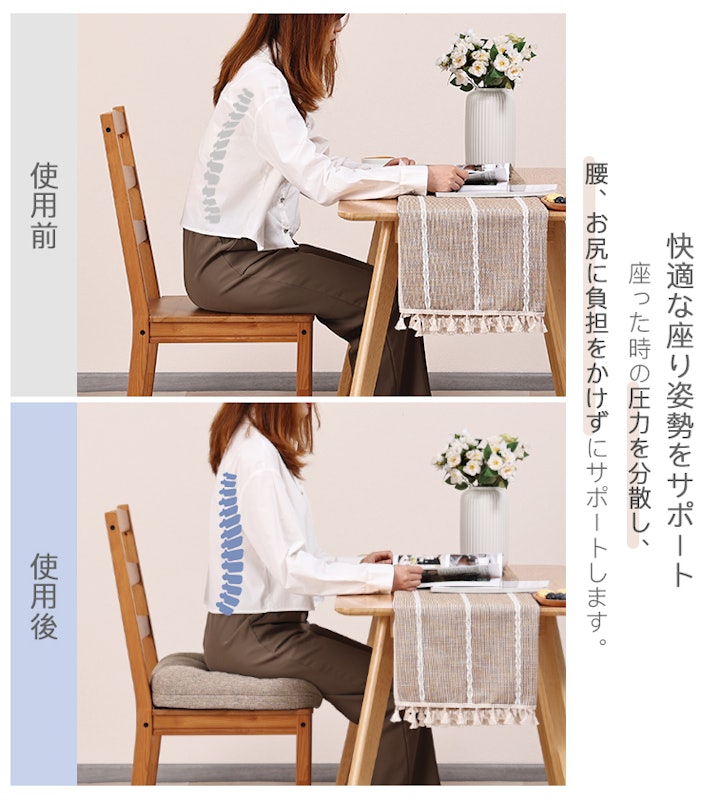 馬蹄型シートクッション 2