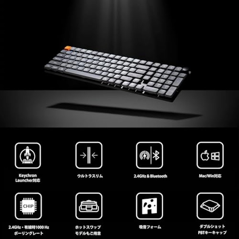 K17 Max QMK ワイヤレスカスタムメカニカルキーボード 2