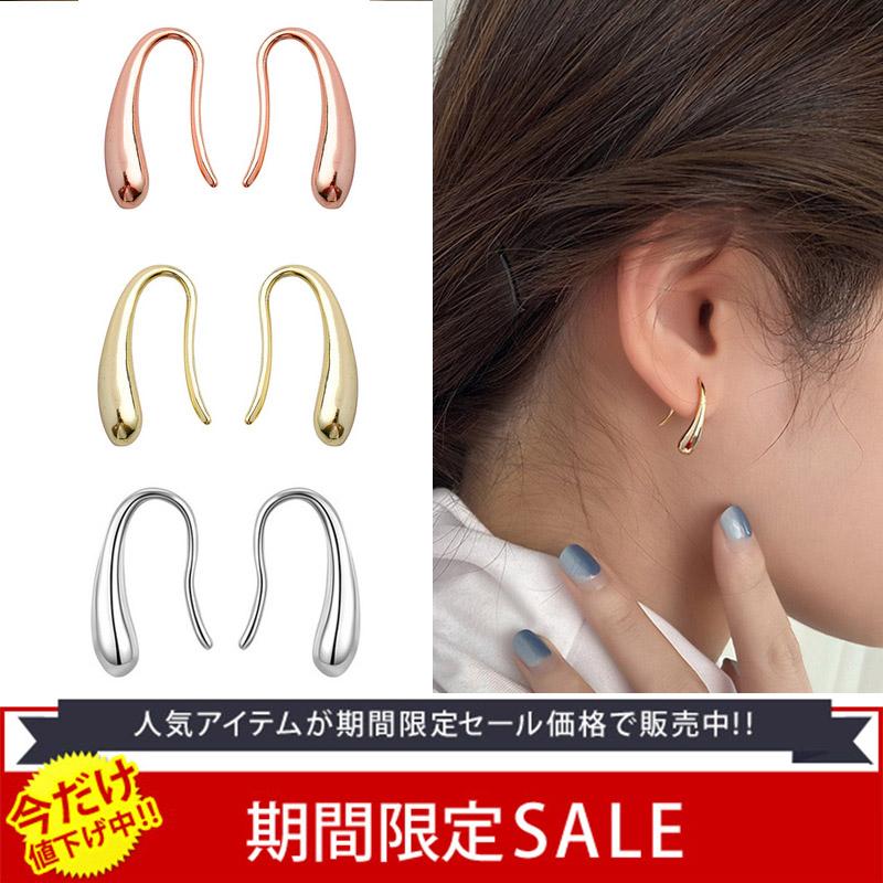 ティアドロップ フックピアス 1