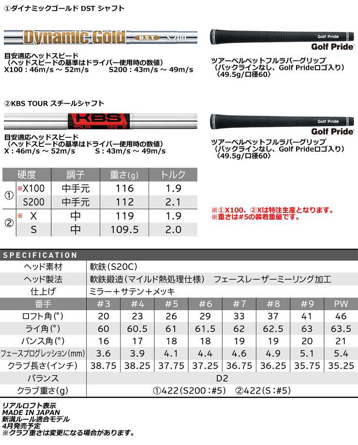 Z-FORGED II アイアン 4