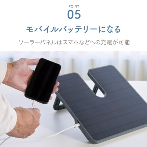Solar Power Living Fan 6