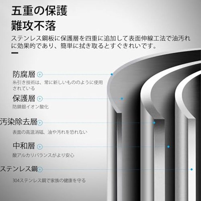 スライド伸縮式 水切りラック2段式 5