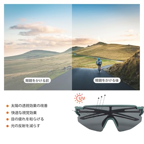 偏光サングラス 4