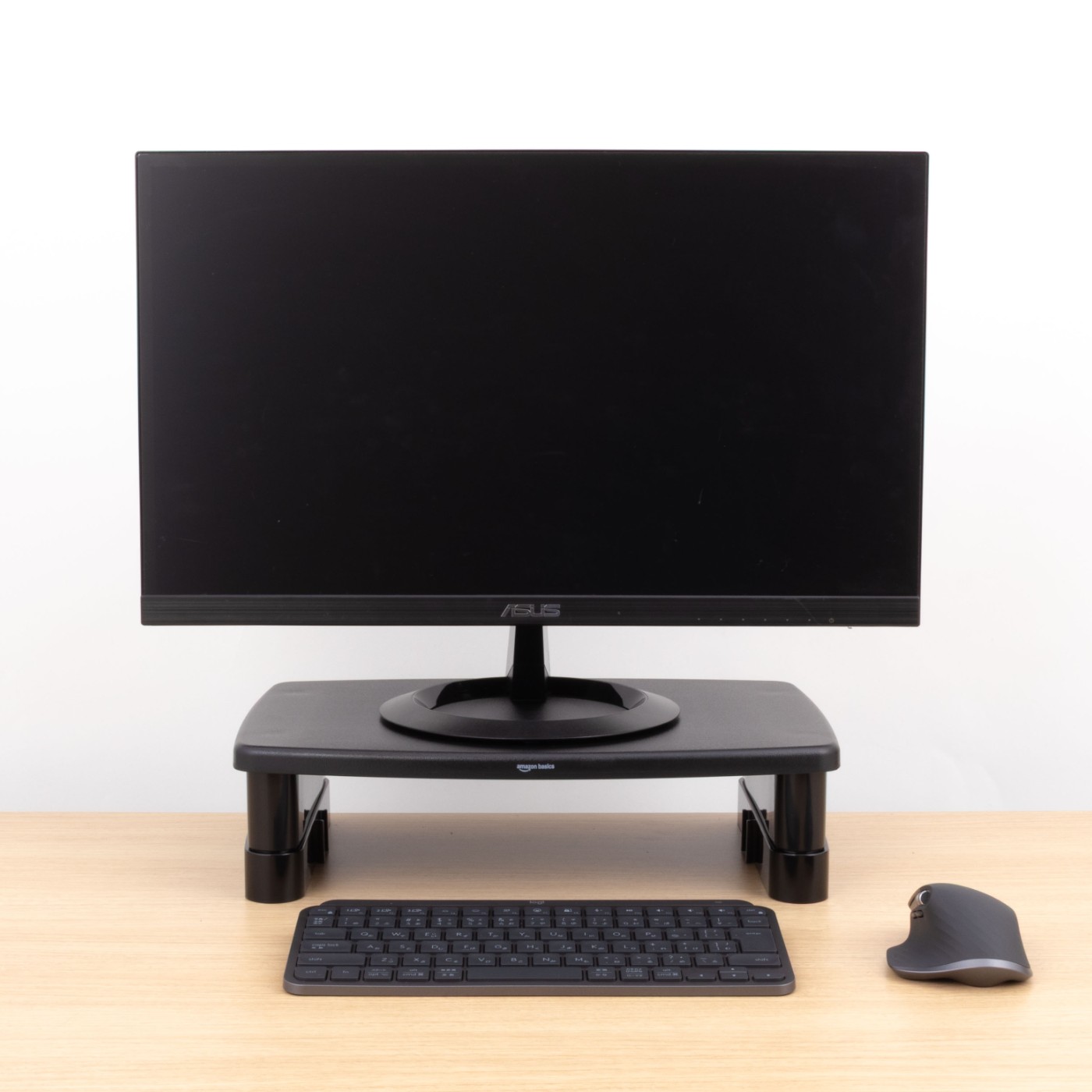 Amazon Amazonベーシック 長方形モニタースタンドを検証レビュー