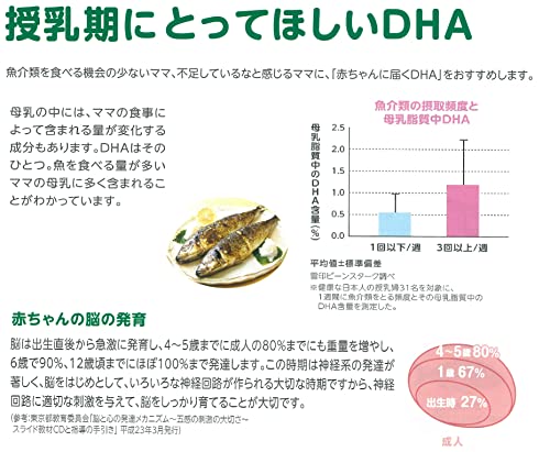 赤ちゃんに届くDHA 3