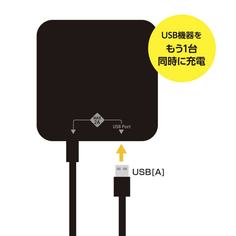 Type-C直結AC充電器 3