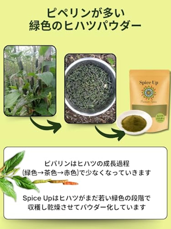 ヒハツパウダー 7