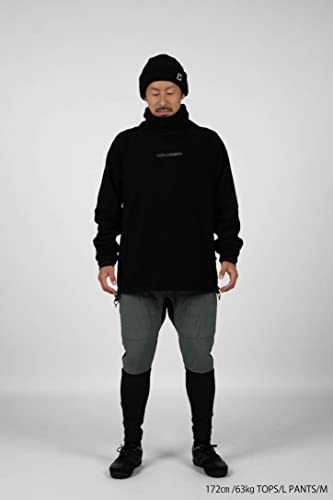 LUZeSOMBRA NAVIGATORS HIGH NECK FLEECE TOP 3